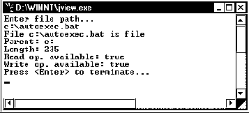 Приложение FileInfo