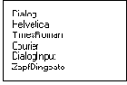 Приложение FontList